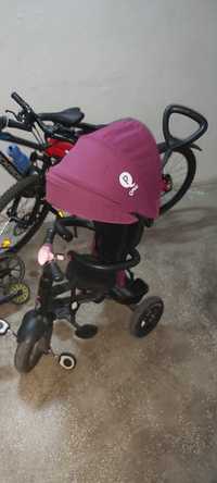 Vand tricicleta unixes Qplay(negru/grena)