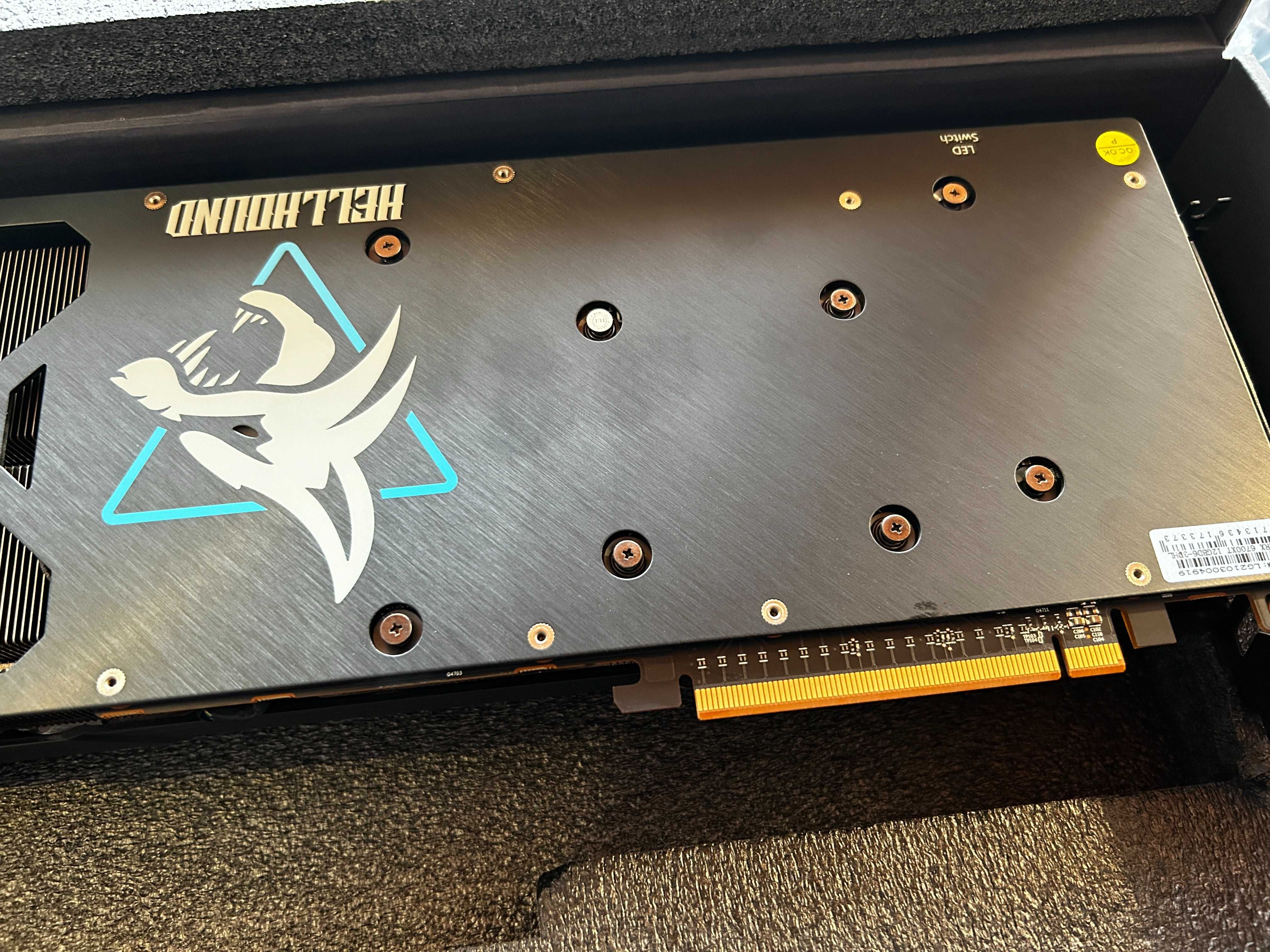 Видеокарта Power Color HeLLhounD RX 6700XT AMD Radeon 12gb GDDR6