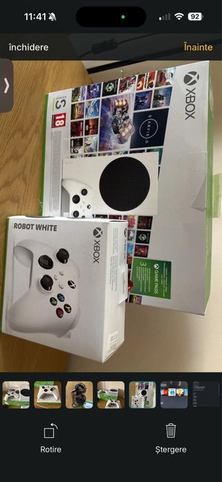 Negociabil - Xbox S + controler + 5 jocuri preinstalate plătite
