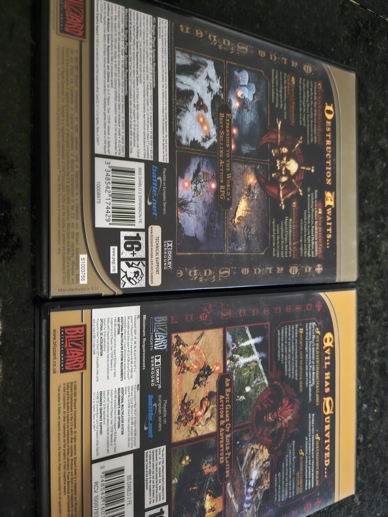 Diablo 2 joc PC de colectie im stare foarte buna