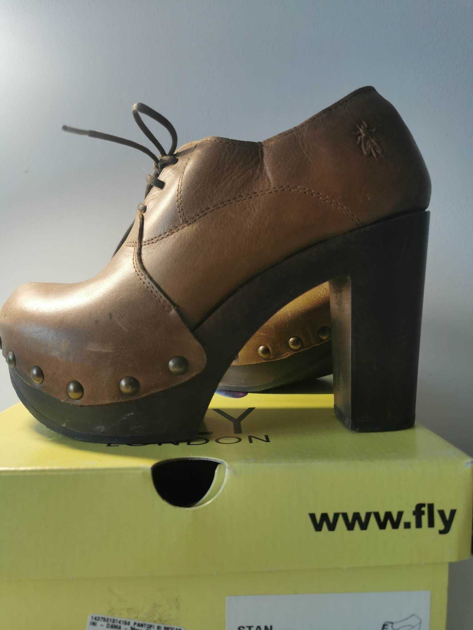 Saboti Fly London, marimea 38 piele