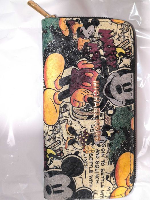 Дамско портмоне/ Michael Kors с дизайн на Mickey Mouse