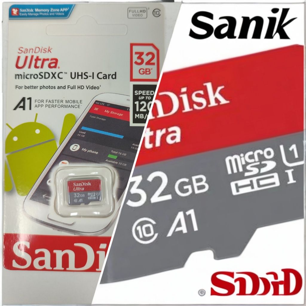 SanDisk Карта памяти Ultra 32 ГБ
