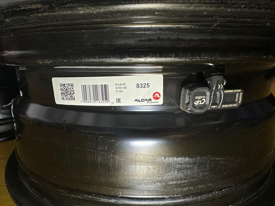 Jante tabla Ford 5 x 108 / senzori presiune / jante 16 Ford