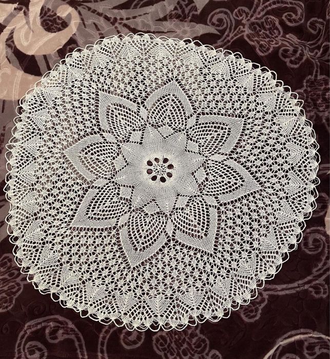 Set Mileuri fata de masa macrame lanseta