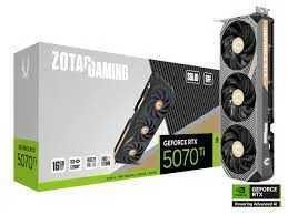 Видеокарта ZOTAC GeForce RTX 5070 Ti SOLID SFF 16 ГБ