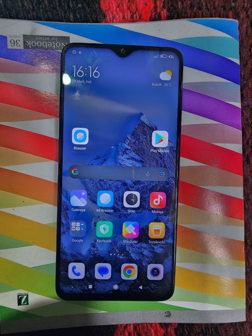 Redmi note 8 pro 128/6