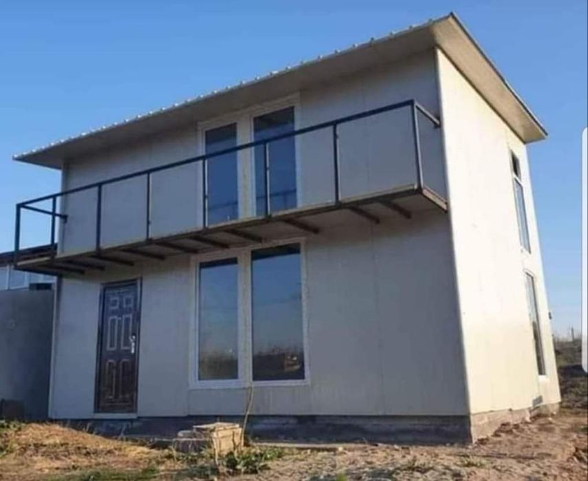 Vând Casa modulara7x7m din structura metalica