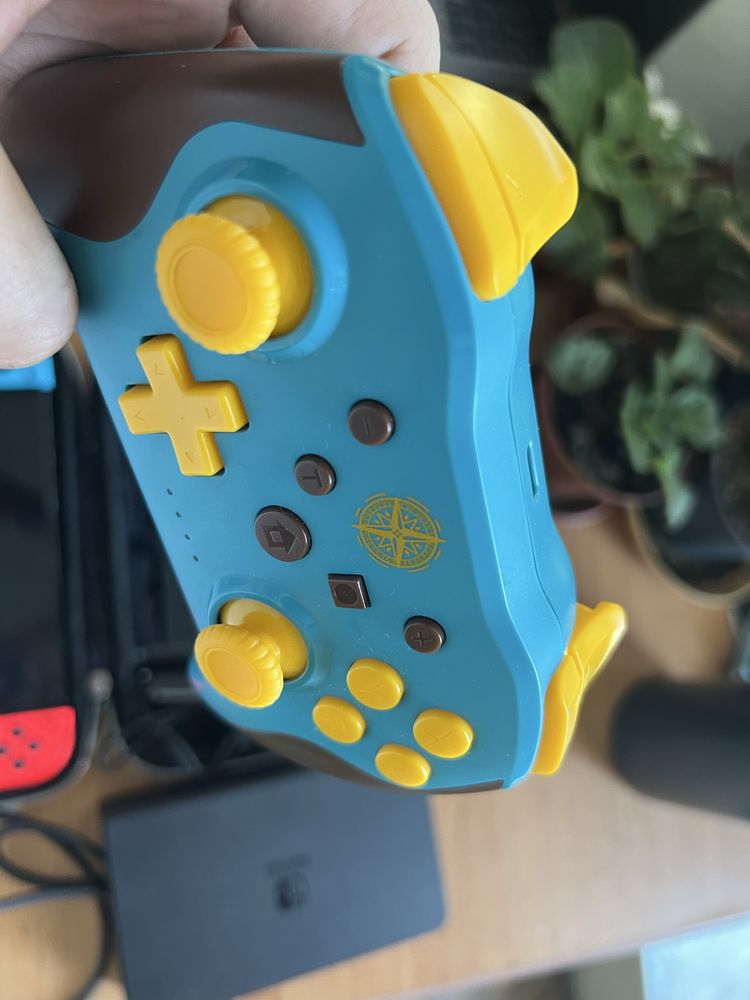 КОМПЛЕКТ С 5 ИГРИ Nintendo Switch OLED + Steelplay controller