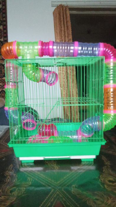 Продается клетка для хомяка