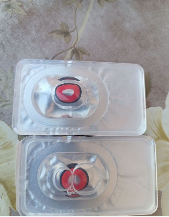 Lentile de contact anuale Red Vampire