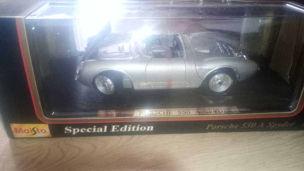Macheta porsche 550 Spider 1:18 Noua Sigilata