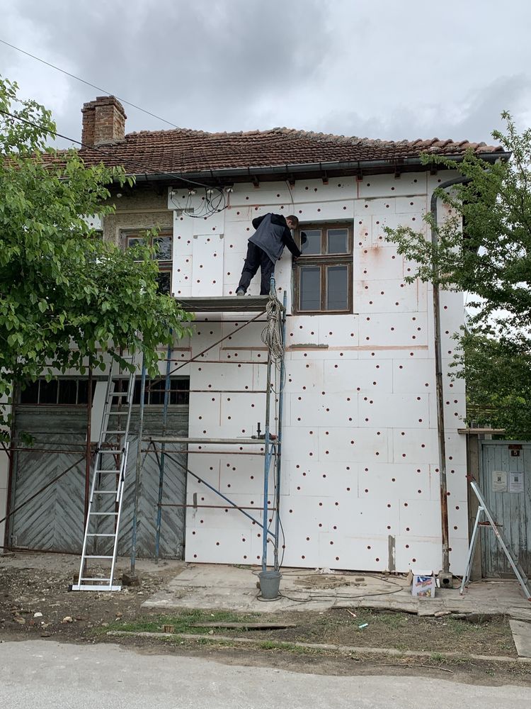 Ремонт и изграждане на покриви, топлоизолация