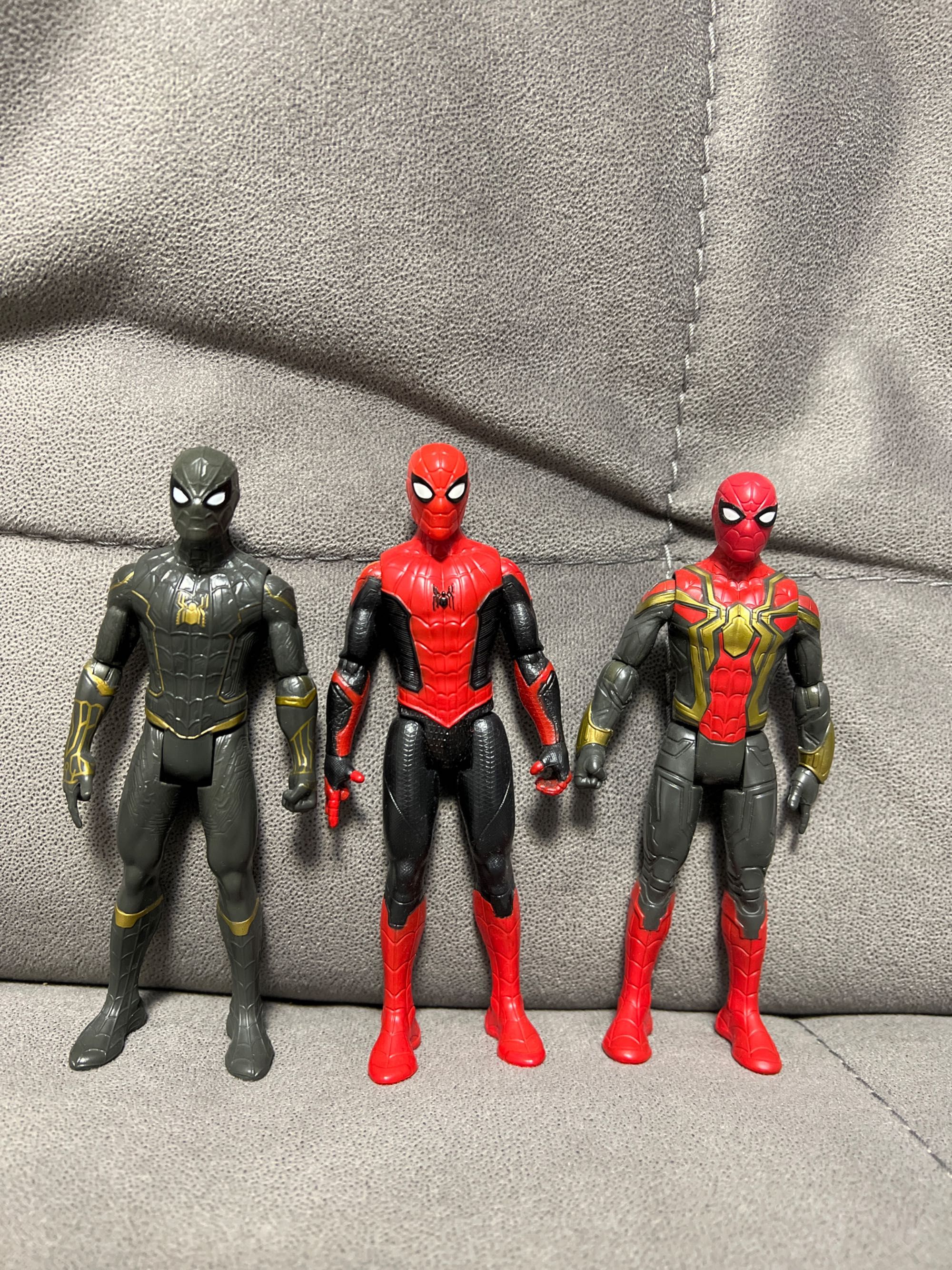 Set 3 figurine spiderman