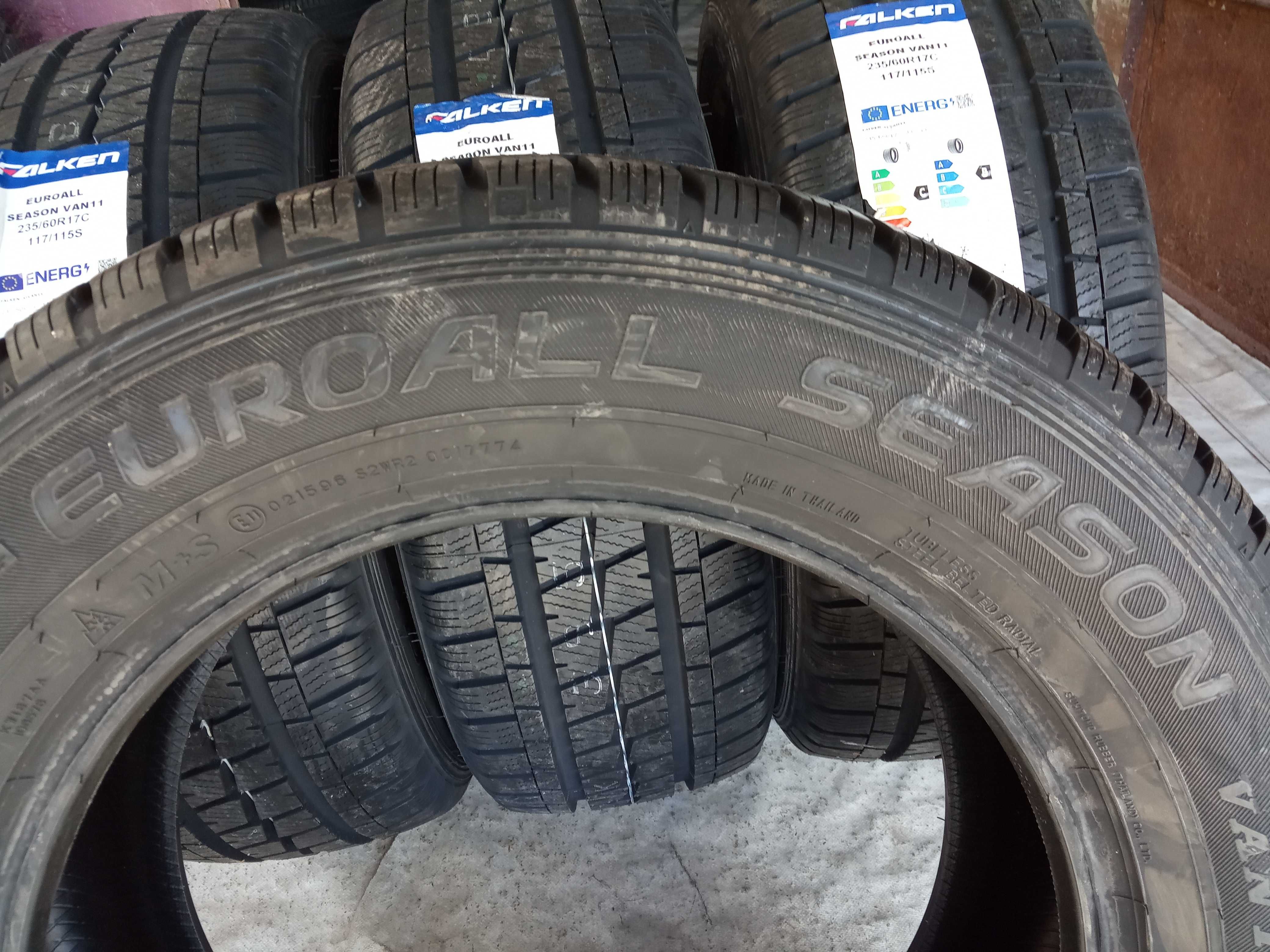 4 Нови премиум бусови гуми 235/60R17C Falken VAN11 EuroAllSeason 117S