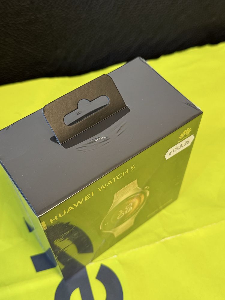 *** ЗАПЕЧАТАН 42mm Huawei Watch 5 Yettel Гаранция 2027 г. Gold Beige