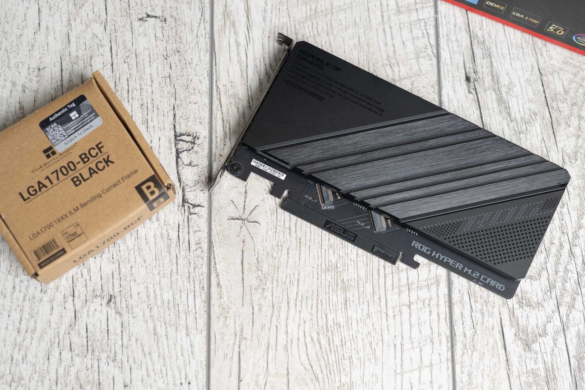 Asus Rog Maximus Hero Z690 + Intel 13900K Cooler Master