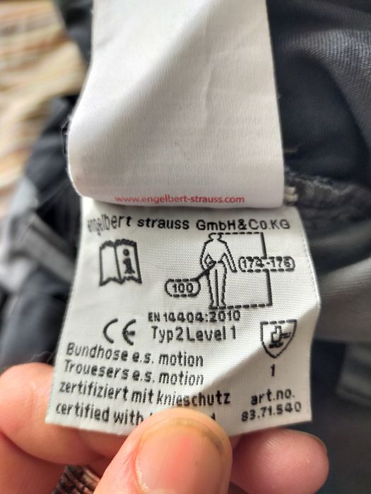 Vând pantaloni muncă ENGELBERT STRAUSS mărimea XL