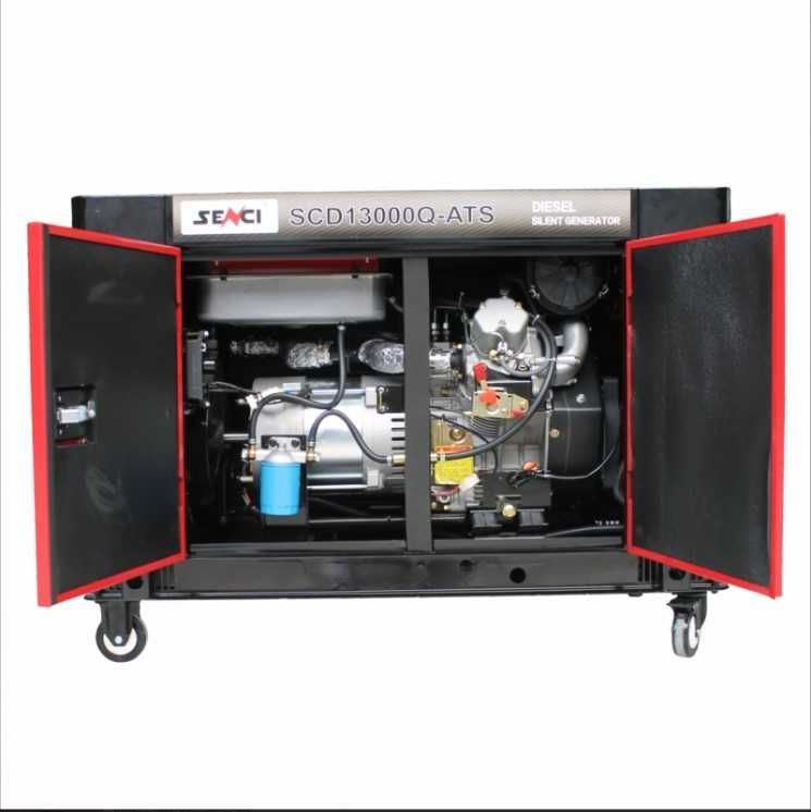 Трифазен дизелов авариен генератор за ток SENCI SCD13000Q-3-ATS/ 11kW