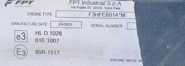 Motor complet Iveco S-Way EURO 6 GNL - Piese de motor Iveco