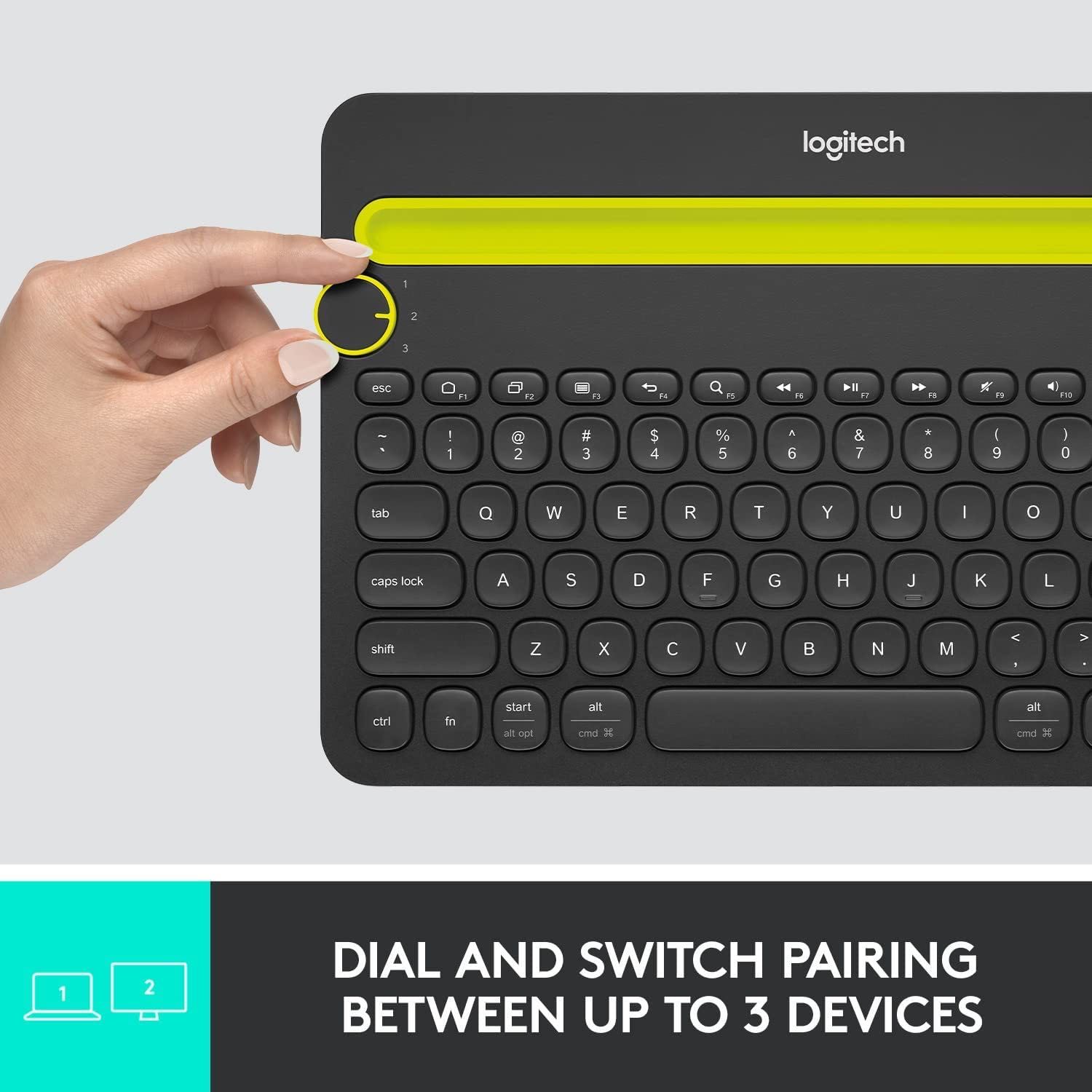 Беспроводная Клавиатура LOGITECH K480 Multi-Device Bluetooth