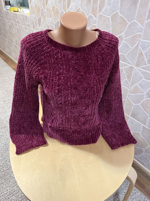 Pulover dama Derek catifea