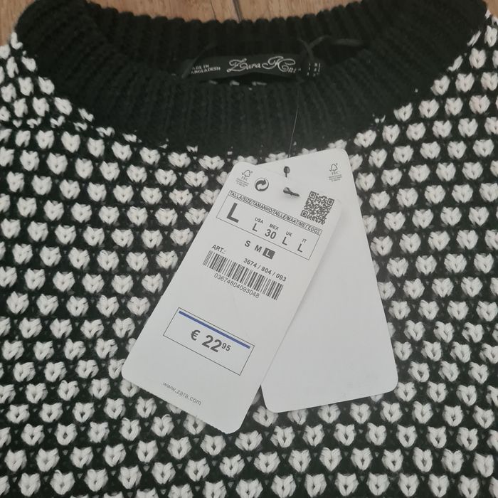 Bluza zara knit,l,nou