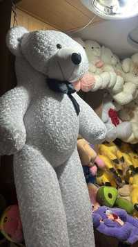Мягкая игрушка Большой плюшевый медведь мишка с бантиком 2метра