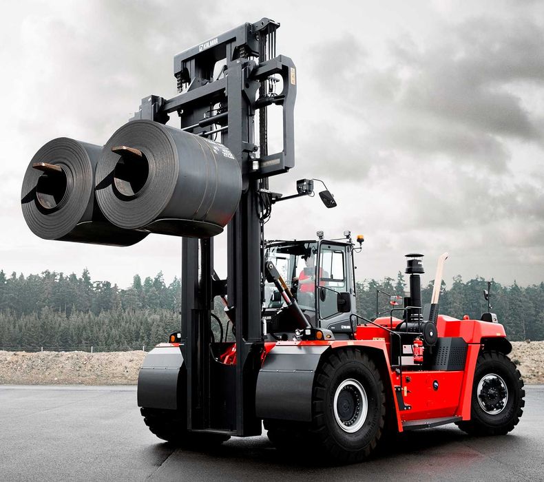 Рич стакера Reach Stacker Kalmar DRU450-62S5