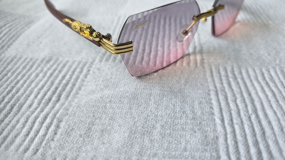Ochelari de soare Cartier pink