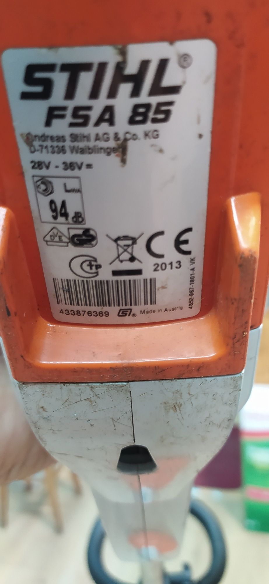 Храсторез STIHL FSA85
