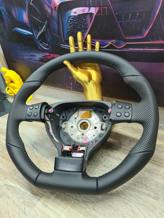 Volan comenzi sau fara PassatB6/Golf5 tesit Rline/GTI tapitat piele