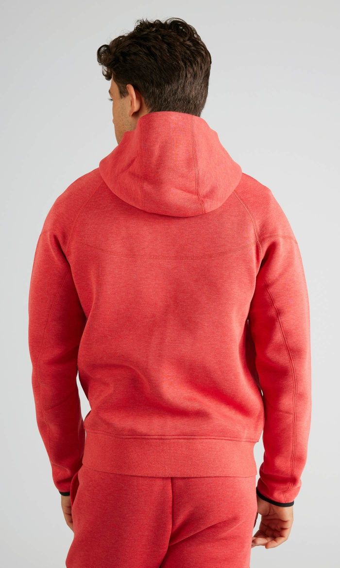 Nike Tech Fleece Windrunner - Червен XXL I