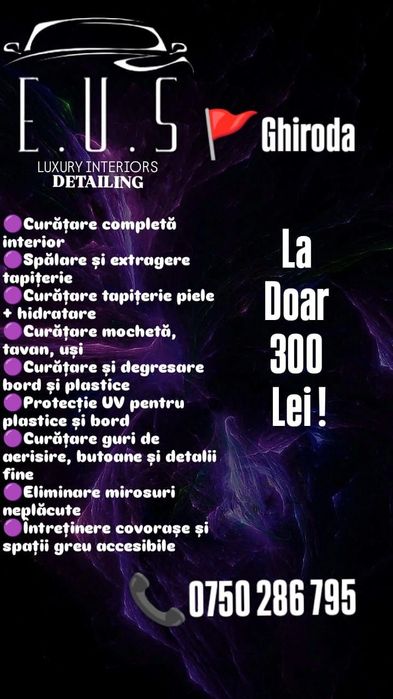 Detailing auto sub pret