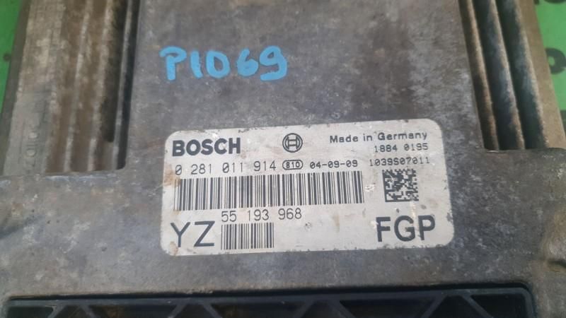 Calculator ecu Opel Vectra C 2002-2005 0281011914