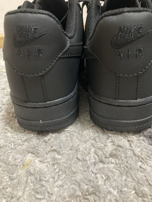 AirForce 1 black nepurtati