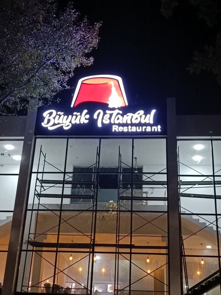 Tashqi reklama, banner, bukva, oracal