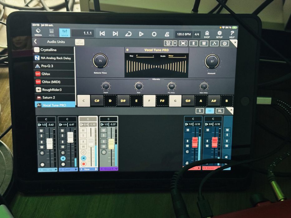 Tableta voce procesor