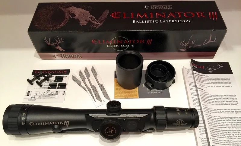 Оптика Burris Eliminator III 4–16×50mm с лазерным дальномером