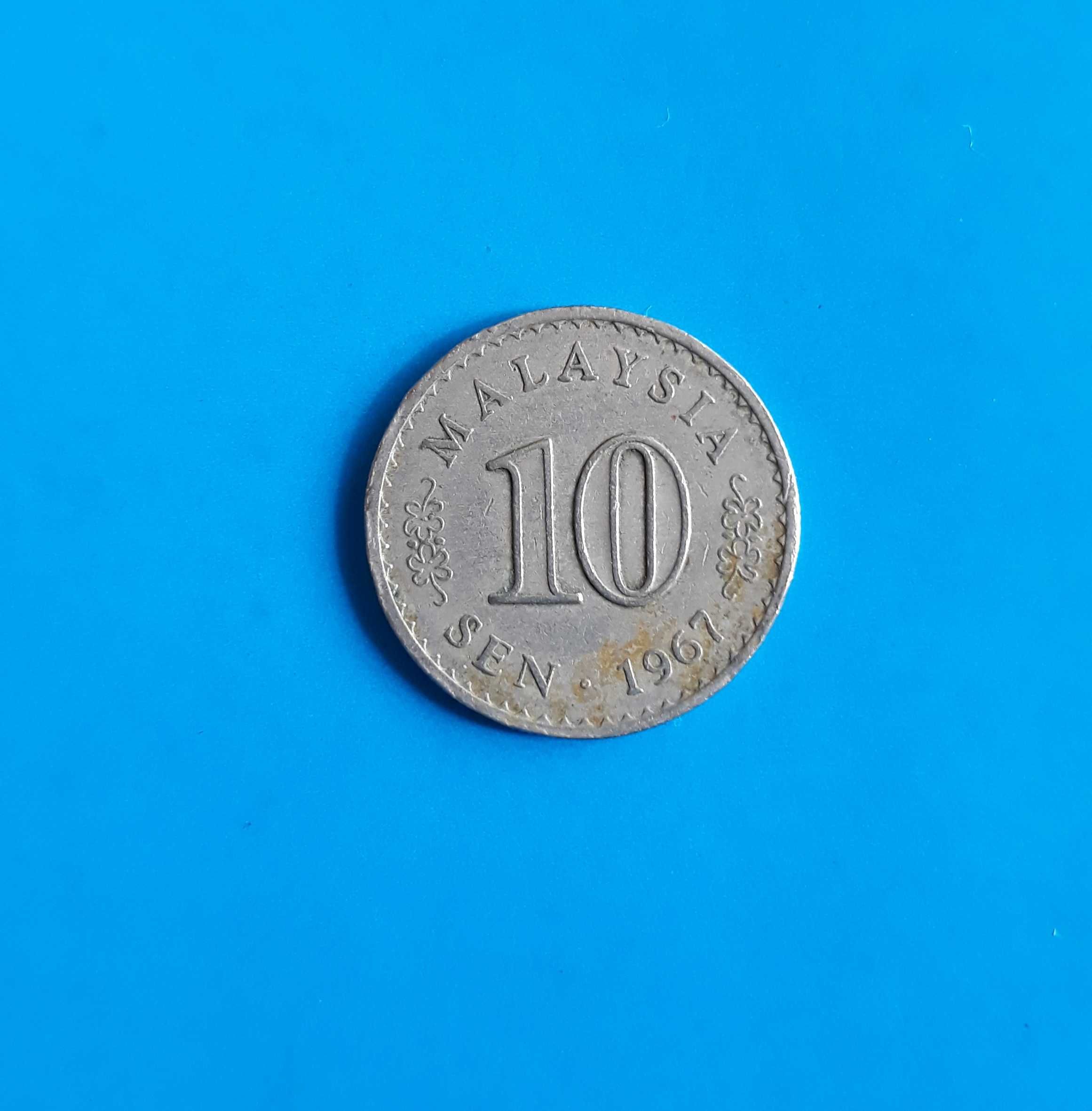 Monede rare Malaysia 1967