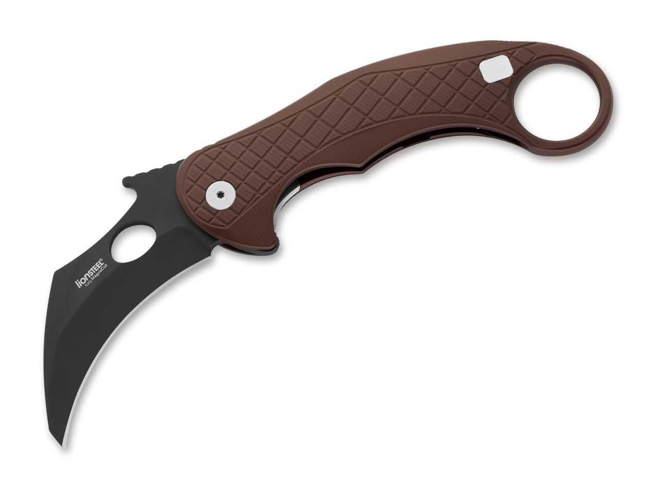 Briceag LionSteel L.E.One cu maner duraluminiu, lama CPM MagnaCut, PVD