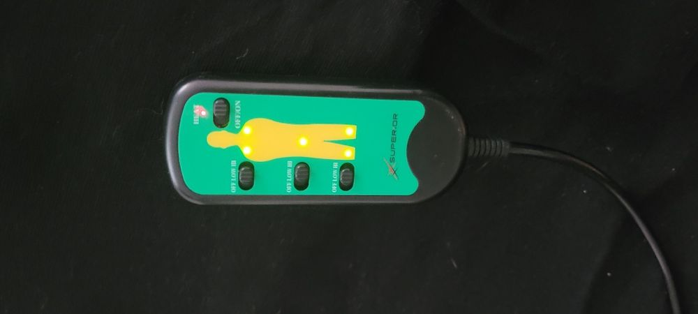 Fotoliu rotativ de relaxare cu saltea de masaj