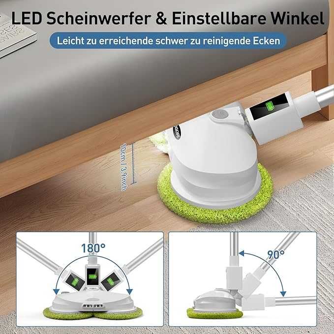 Mop electric OGORI,cu funcție de pulverizare