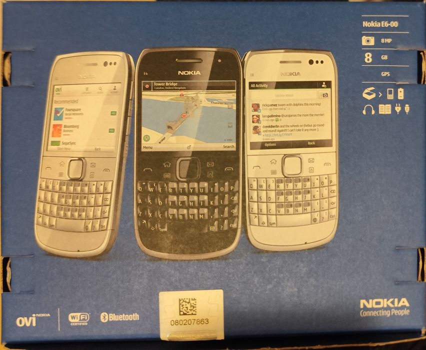 NOKIA E6 Black Made in Finland pentru colecție