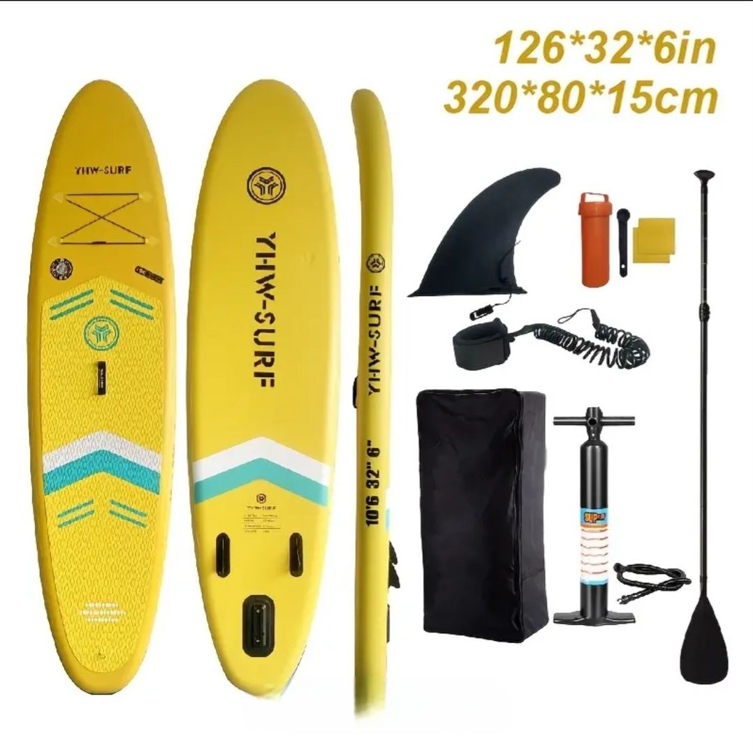 ЧИСТО НОВ Paddle board с аксесоари