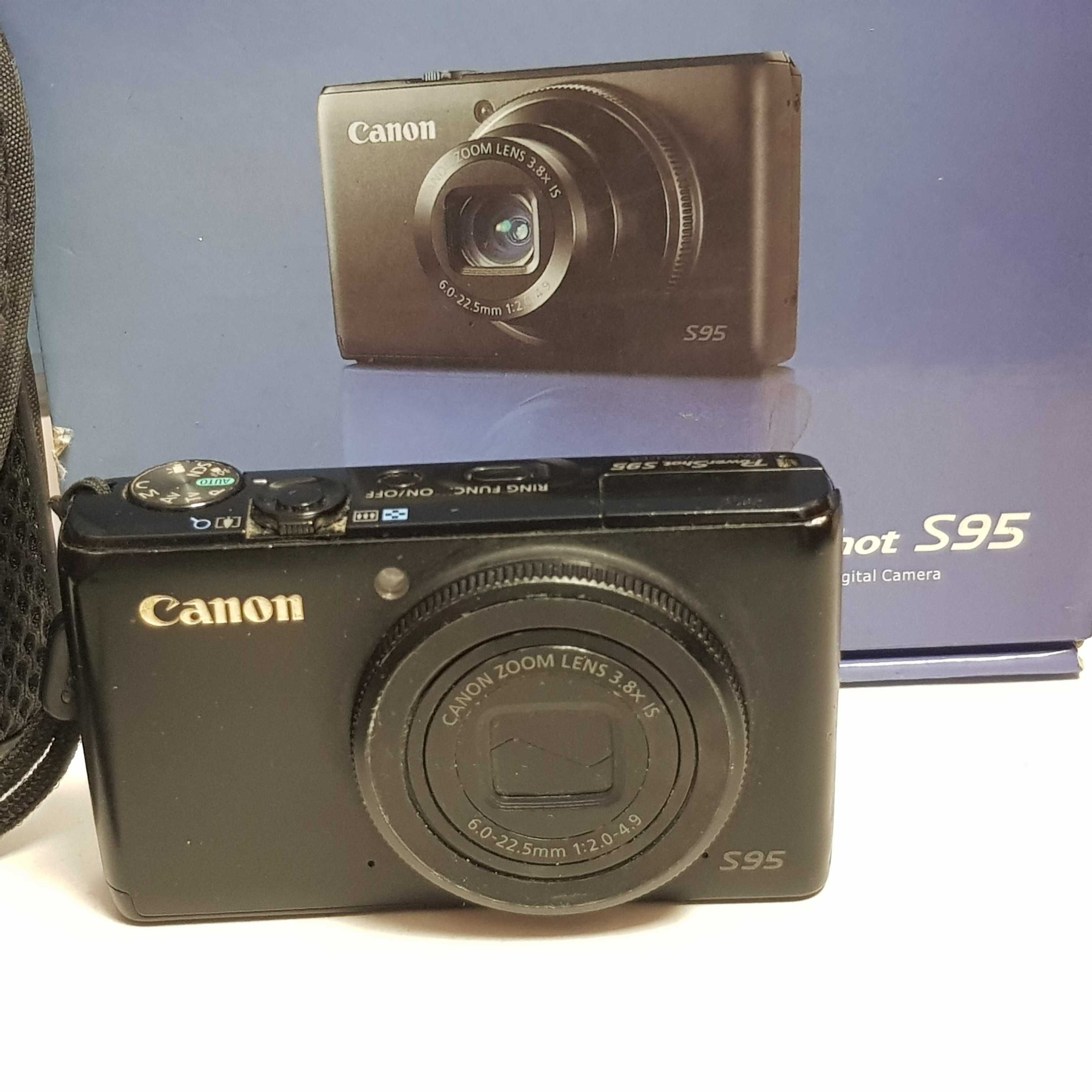 Canon PowerShot S95 IS Negru - 10 Mpx, Zoom Optic 3.8x, LCD 3.0