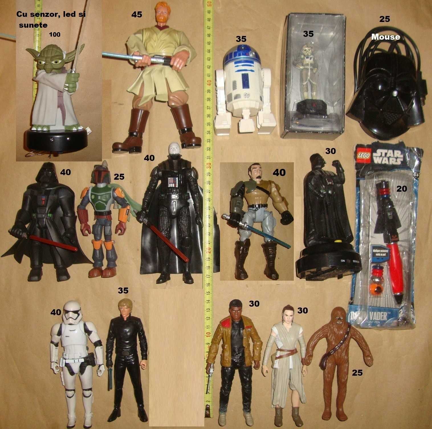 Figurine jucarii Star Wars Vintage si Noi