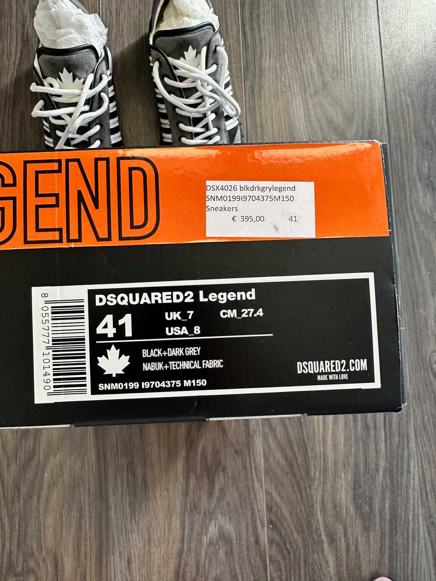 DSQUARED2 Legend Sneakers Кецове