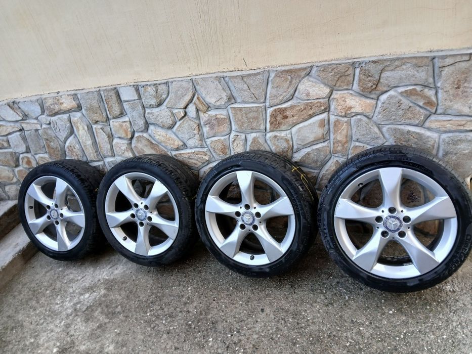 Оригинални Ал джанти 17цола за Mercedes w204-c-class.B-w246.w169.5×112