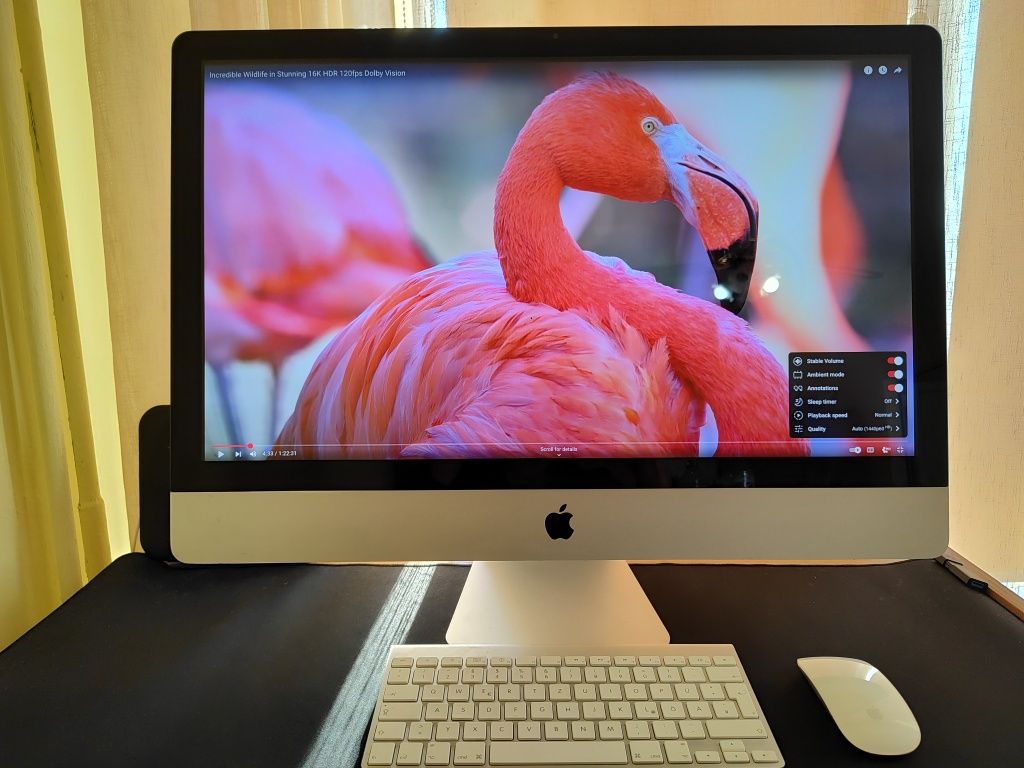 Apple iMac 27 inch 2K IPS Nvidia Quadro macOS Sonoma 14.7.7